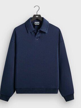 Kith Indigo Micro Fleece Nelson Pullover